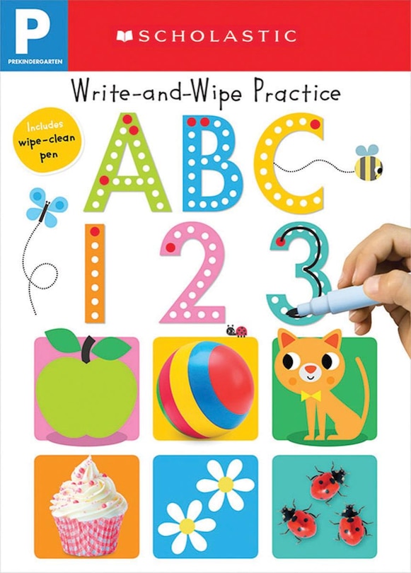Front cover_Abc 123 Write And Wipe Flip Book: Scholastic Early Learners (write And Wipe)