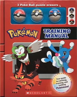 Front cover_Training Manual (Pok&eacute;mon Training Box with Pok&eacute; Ball erasers)