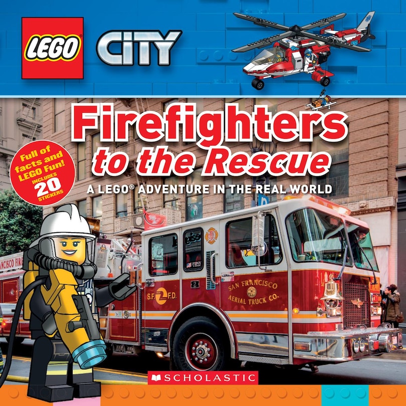 Front cover_Firefighters to the Rescue (LEGO City Nonfiction)