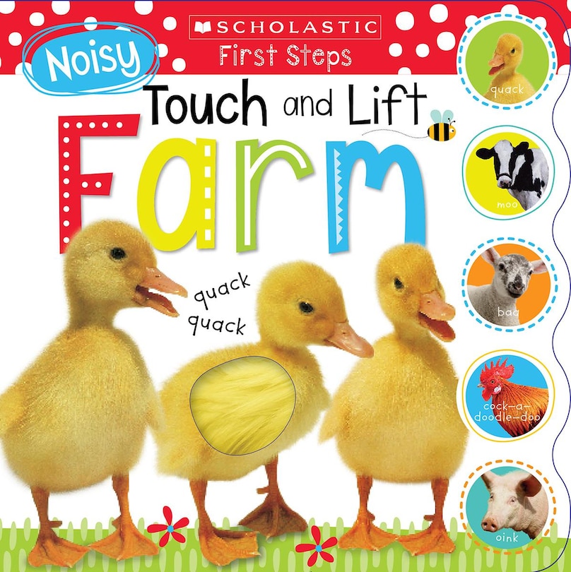 Couverture_Noisy Touch And Lift Farm: Scholastic Early Learners (touch And Lift)