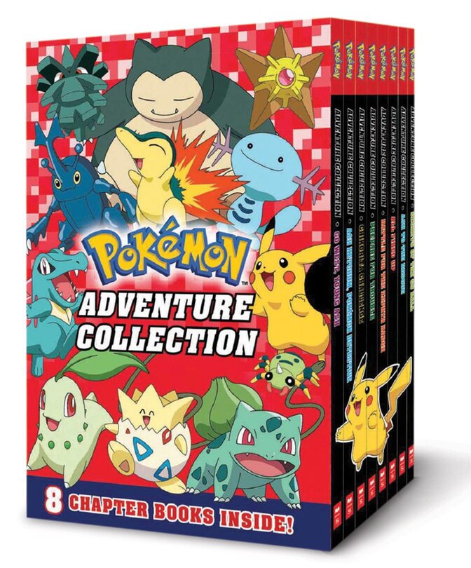 Front cover_Adventure Collection (pokémon Boxed Set #2: Books 9-16)