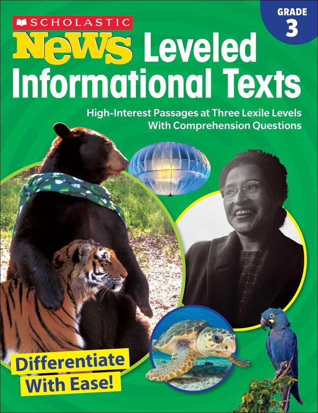 Front cover_Scholastic News Leveled Informational Texts Grade 3