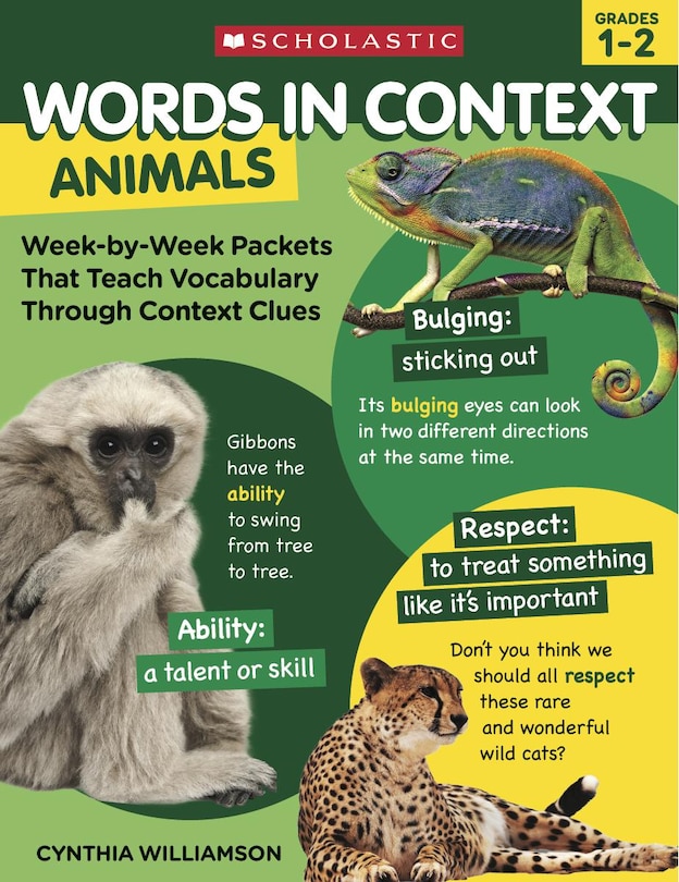 Front cover_Words In Context: Animals