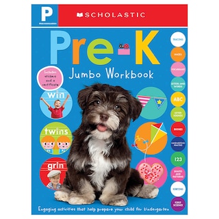 Couverture_Pre-k Jumbo Workbook: Scholastic Early Learners (jumbo Workbook)