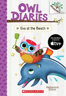 Couverture_Eva At The Beach: A Branches Book (owl Diaries #14)