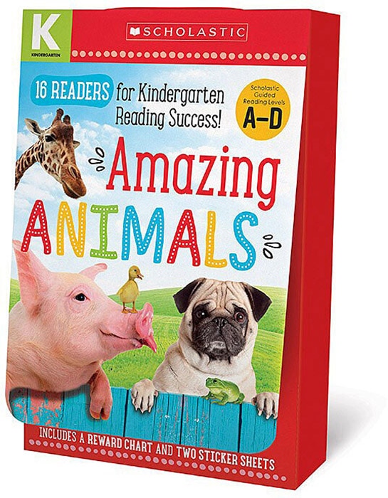 Couverture_Amazing Animals A-d Kindergarten Box Set: Scholastic Early Learners (guided Reader)
