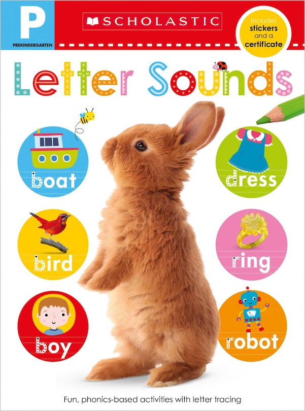 Couverture_Letter Sounds Pre-k Workbook: Scholastic Early Learners (skills Workbook)