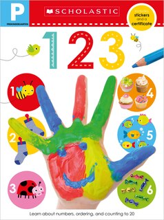Front cover_123 Pre-k Workbook: Scholastic Early Learners (skills Workbook)