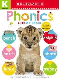 Couverture_Phonics Kindergarten Workbook: Scholastic Early Learners (skills Workbook)