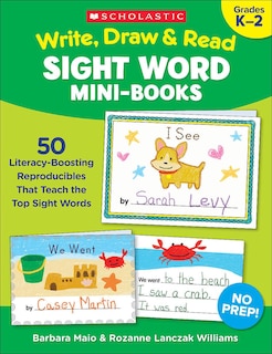 Front cover_Write, Draw & Read Sight Word Mini-Books