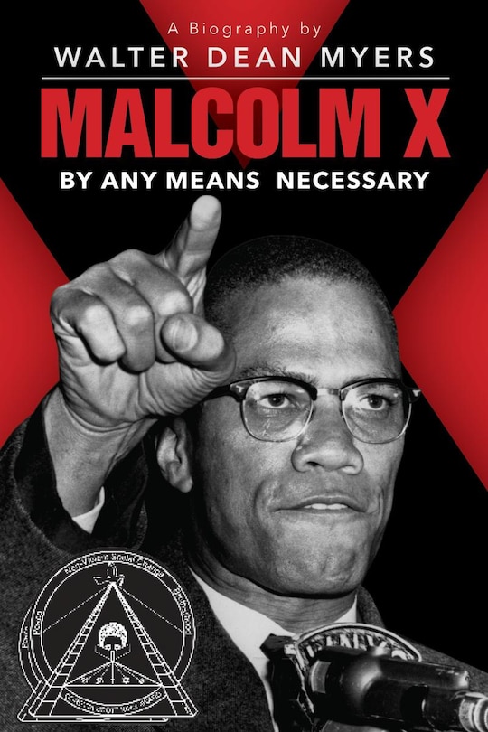 Front cover_Malcolm X: By Any Means Necessary (scholastic Focus)