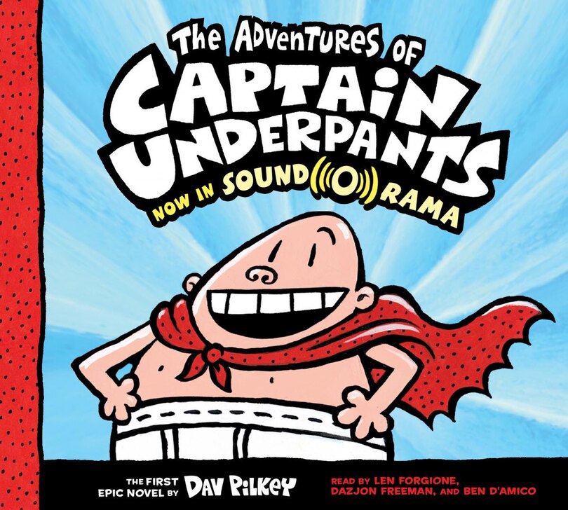 Front cover_The Adventures of Captain Underpants: Color Edition (Captain Underpants #1) (Unabridged edition)