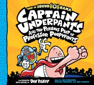 Couverture_Captain Underpants and the Perilous Plot of Professor Poopypants: Color Edition (Captain Underpants #4) (Unabridged edition)