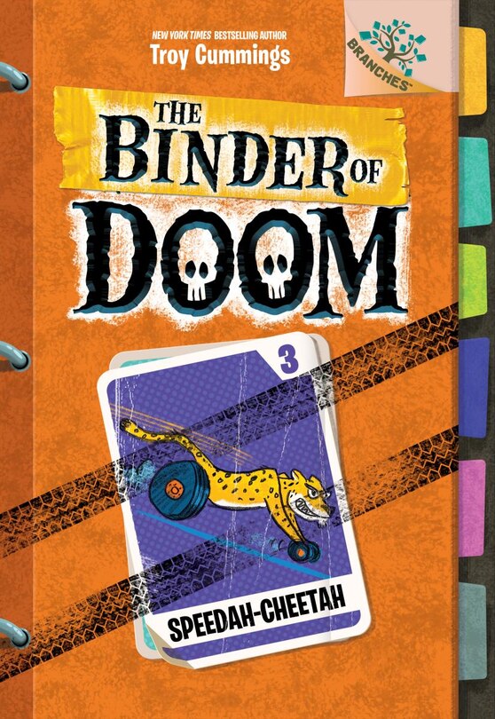Couverture_Speedah-cheetah: A Branches Book (the Binder Of Doom #3) (library Edition)