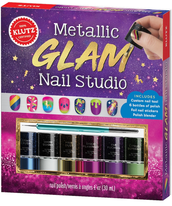 Front cover_Metallic Glam Nail Studio