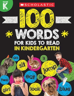 Front cover_100 Words for Kids to Read in Kindergarten