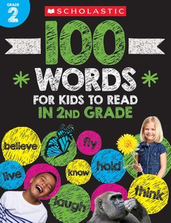 Front cover_100 Words for Kids to Read in Second Grade