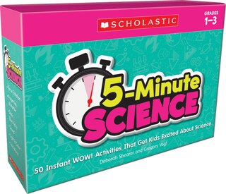 Front cover_5-Minute Science: Grades 1-3