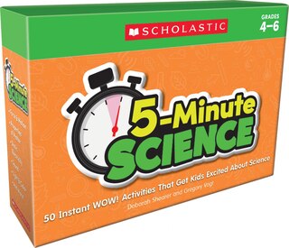 Front cover_5-Minute Science: Grades 4-6