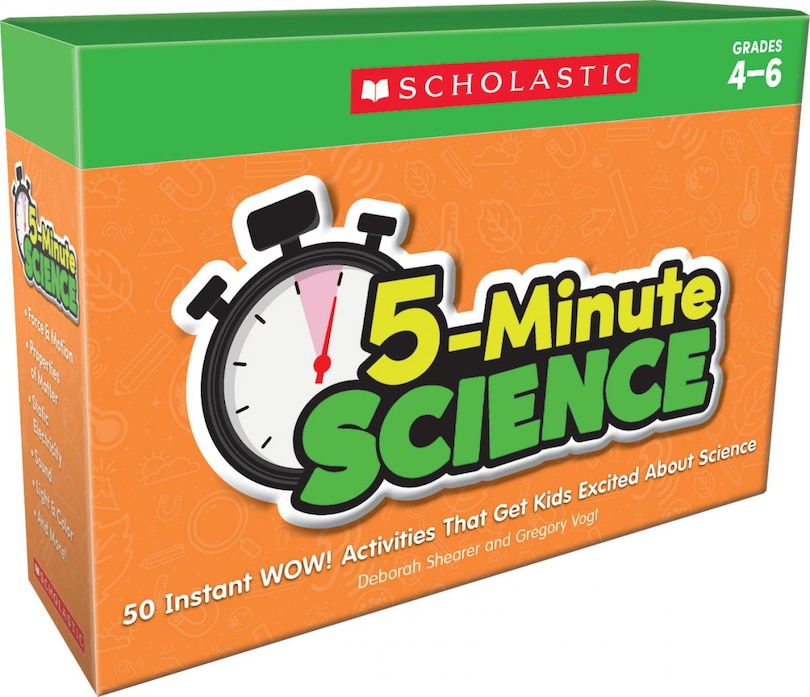 Front cover_5-Minute Science: Grades 4-6
