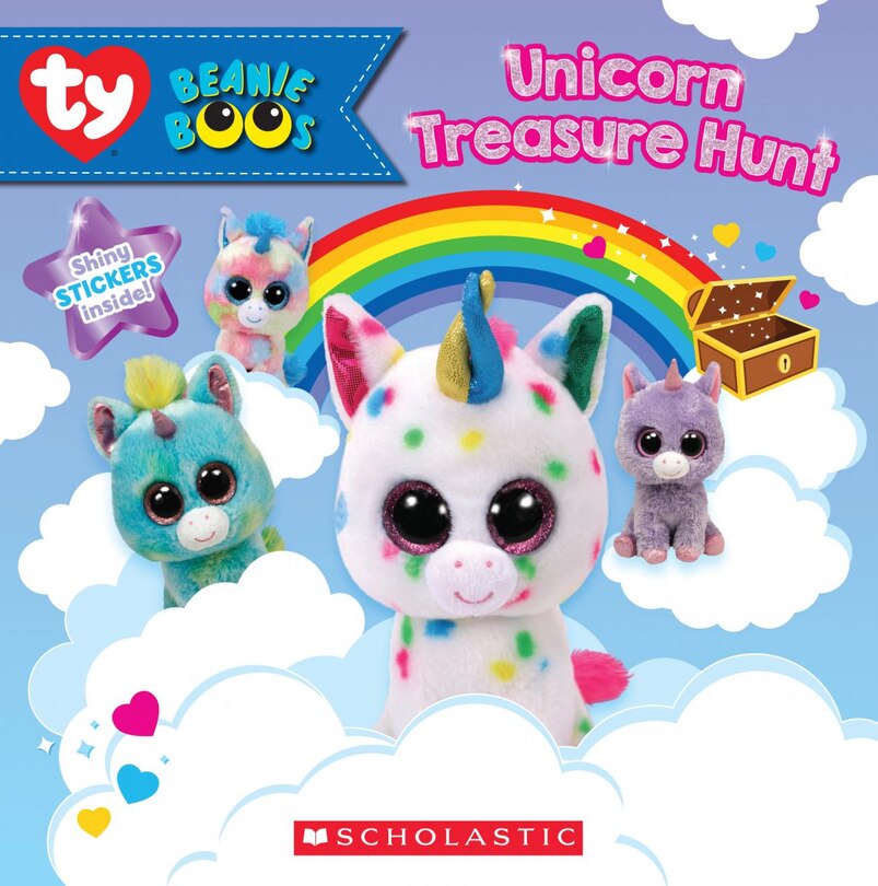 Unicorn Treasure Hunt (beanie Boos: Storybook With Stickers)