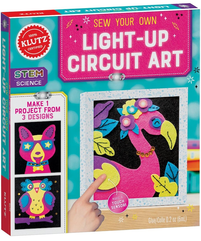 Front cover_Sew Your Own Light-Up Circuit Art