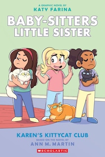 Front cover_Karen's Kittycat Club: A Graphic Novel (Baby-sitters Little Sister #4) (Adapted edition)