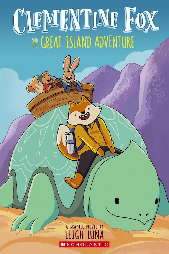 Couverture_Clementine Fox and the Great Island Adventure: A Graphic Novel (Clementine Fox #1)