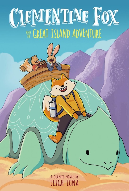 Couverture_Clementine Fox and the Great Island Adventure: A Graphic Novel (Clementine Fox #1)