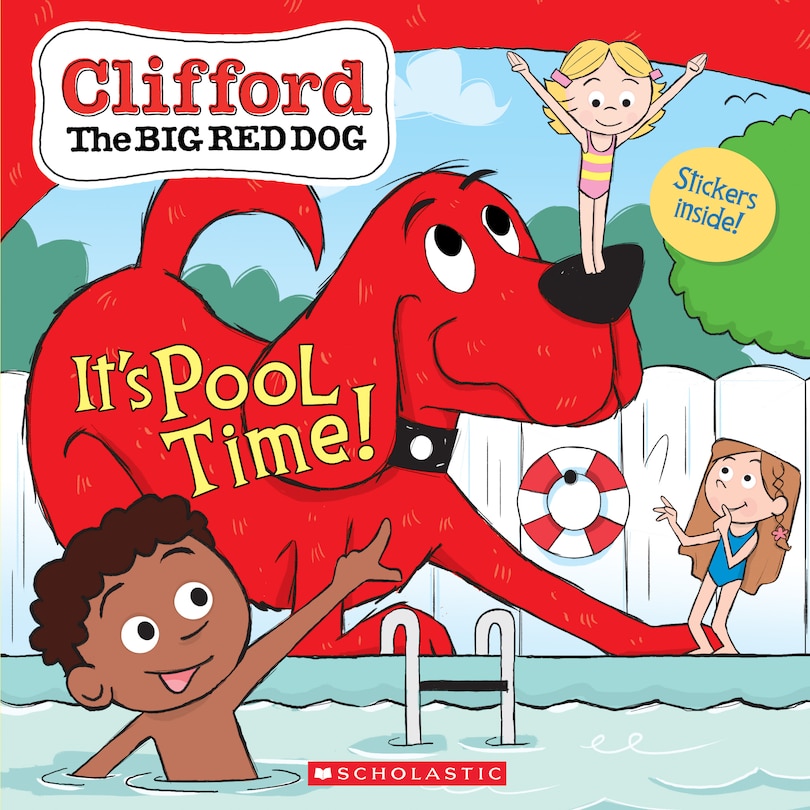 Front cover_It's Pool Time! (Clifford the Big Red Dog Storybook)