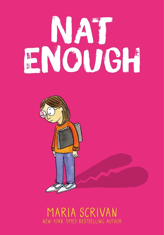 Front cover_Nat Enough: A Graphic Novel (Nat Enough #1) (Library Edition)