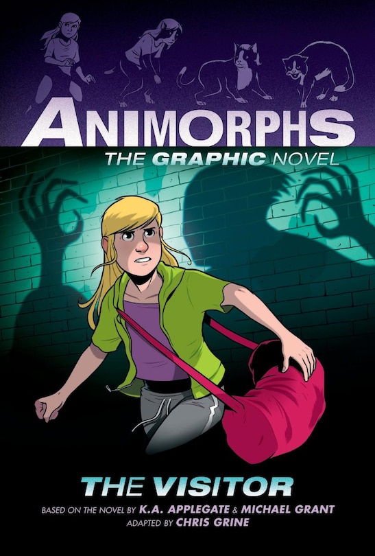 Front cover_The Visitor: A Graphic Novel (Animorphs #2)