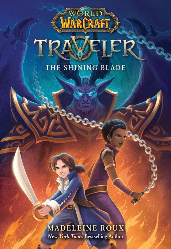 Front cover_The Shining Blade: An AFK (World of Warcraft: Traveler #3)