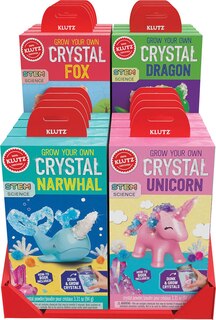 Front cover_Grow Your Own Crystal Animal Assortment Pack: 16-Copy Display