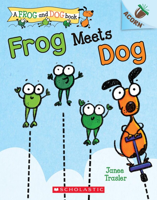 Front cover_Frog Meets Dog: An Acorn Book (a Frog And Dog Book #1)