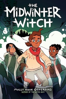 Front cover_The Midwinter Witch: A Graphic Novel (The Witch Boy Trilogy #3) (Library Edition)