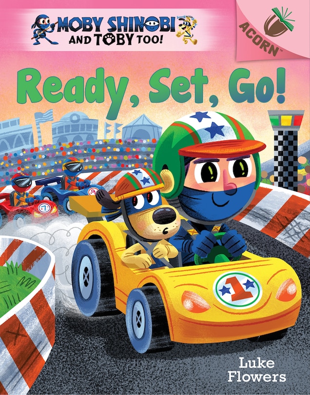 Couverture_Ready, Set, Go!: An Acorn Book (moby Shinobi And Toby Too! #3) (library Edition)