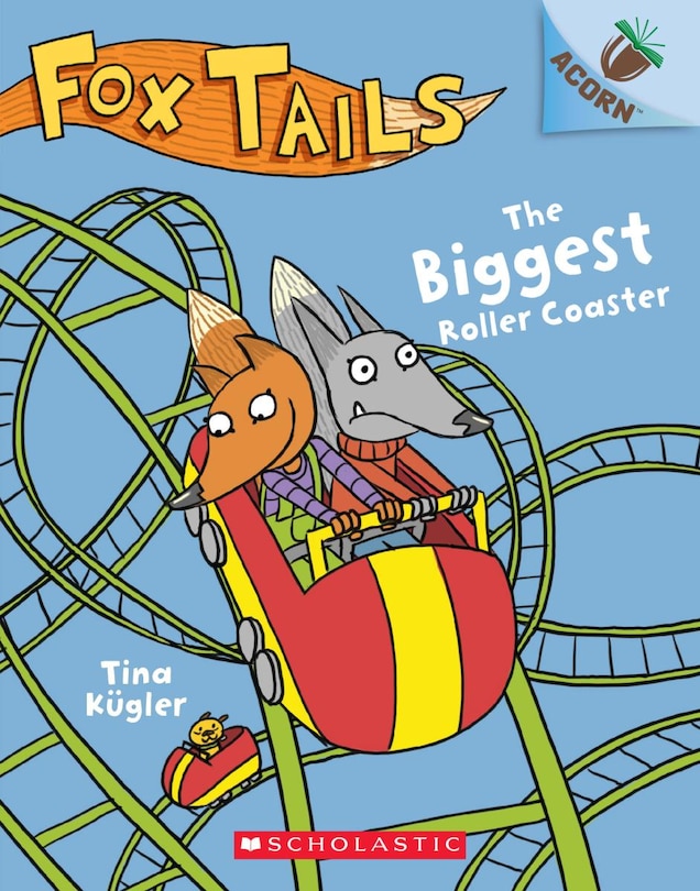 Couverture_The Biggest Roller Coaster: An Acorn Book (fox Tails #2)