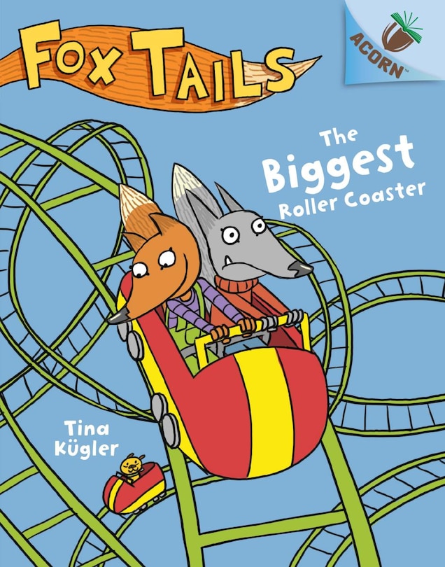 Couverture_The Biggest Roller Coaster: An Acorn Book (Fox Tails #2) (Library Edition)