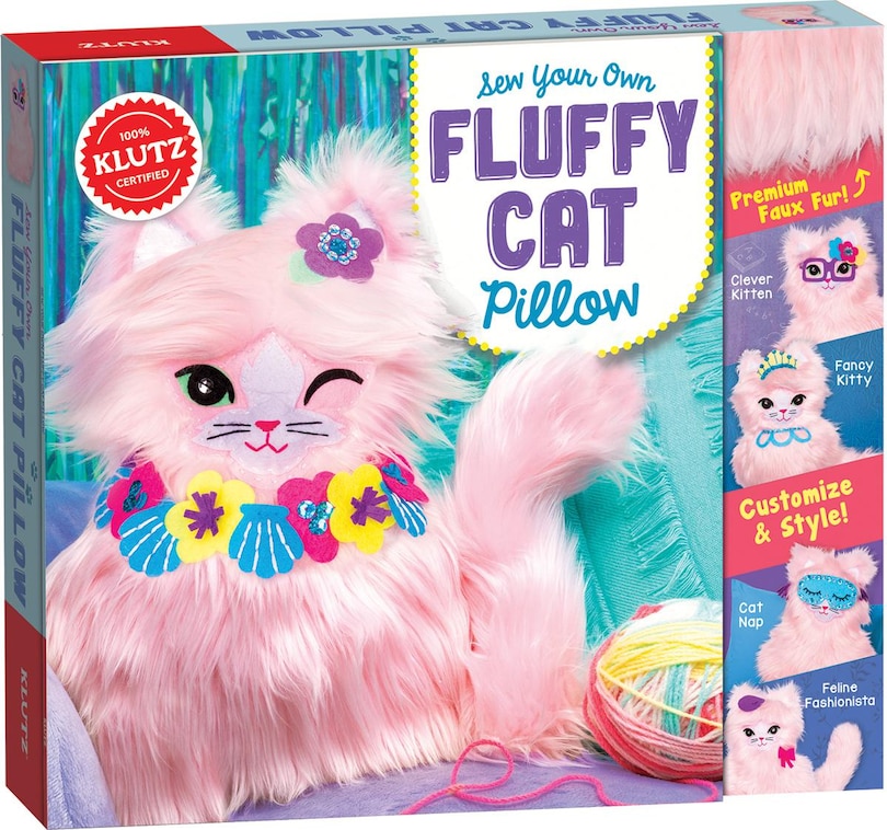 Front cover_Sew Your Own Fluffy Cat Pillow