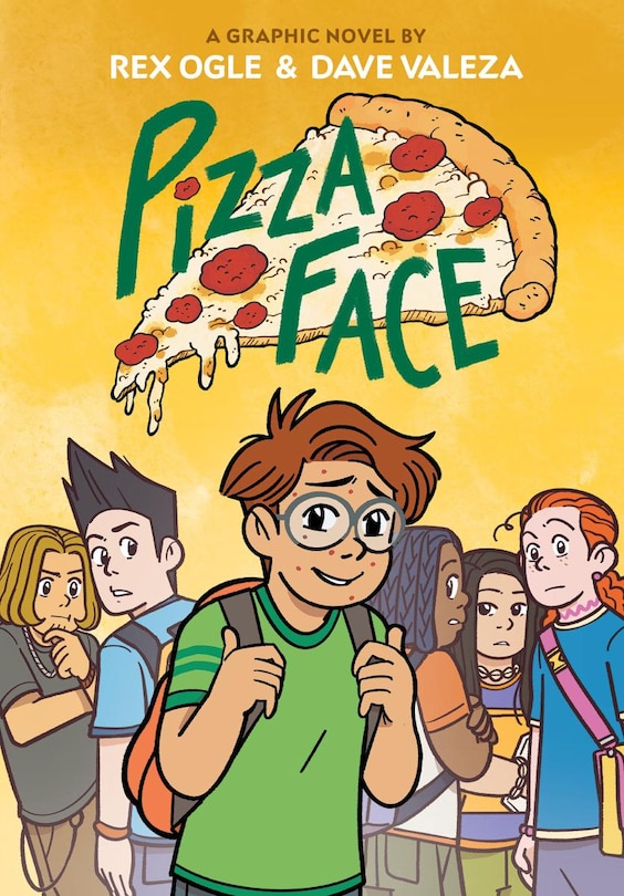 Front cover_Pizza Face: A Graphic Novel