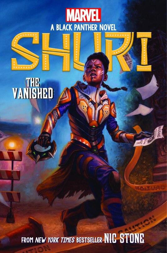 Front cover_The Vanished (shuri: A Black Panther Novel #2)