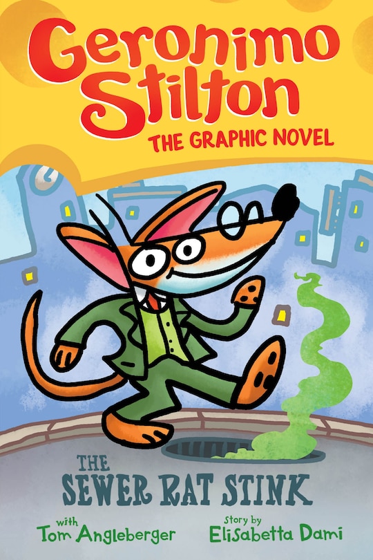 Front cover_The Sewer Rat Stink: A Graphic Novel (Geronimo Stilton #1)