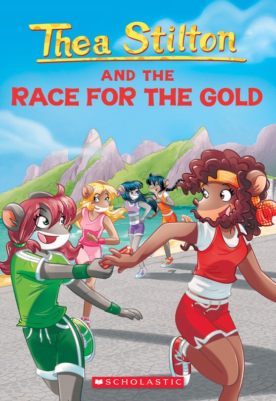 Couverture_Thea Stilton And The Race For The Gold (thea Stilton #31)