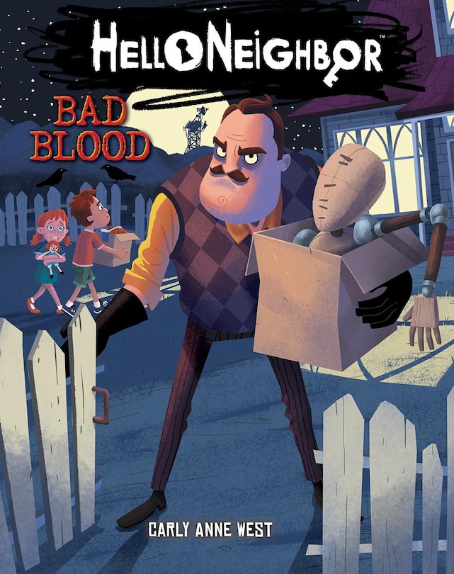 Front cover_Bad Blood: An AFK Book (Hello Neighbor #4)