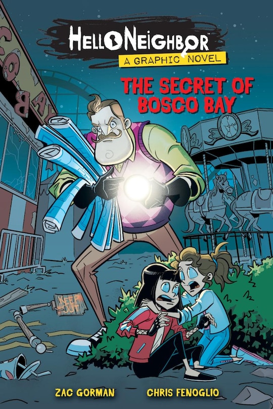 Couverture_The Secret of Bosco Bay: An AFK Book (Hello Neighbor: Graphic Novel #1)