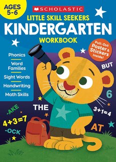 Front cover_Little Skill Seekers: Kindergarten Workbook