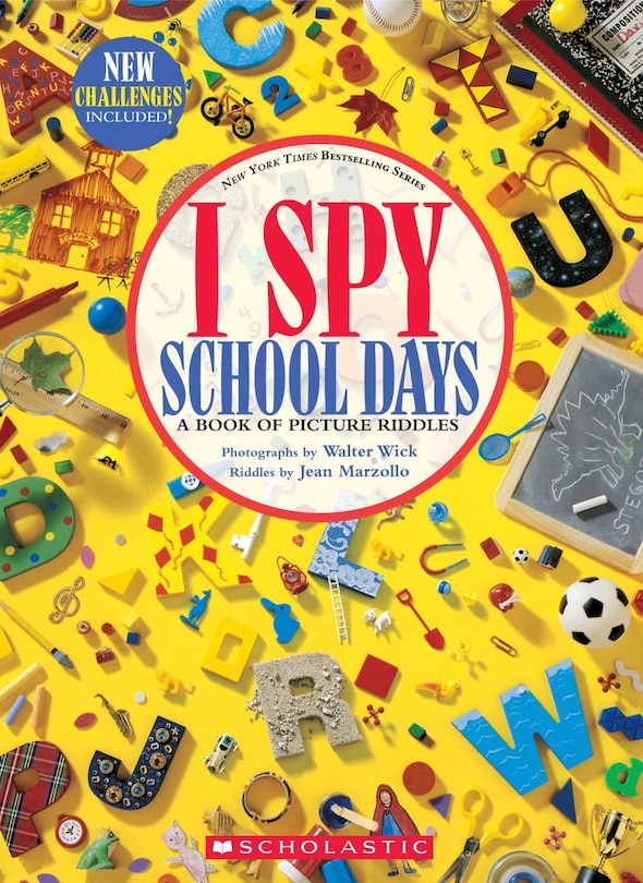 I Spy School Days: A Book Of Picture Riddles