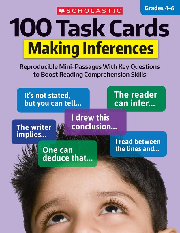 Front cover_100 Task Cards: Making Inferences