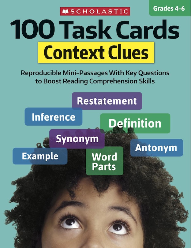 Front cover_100 Task Cards: Context Clues